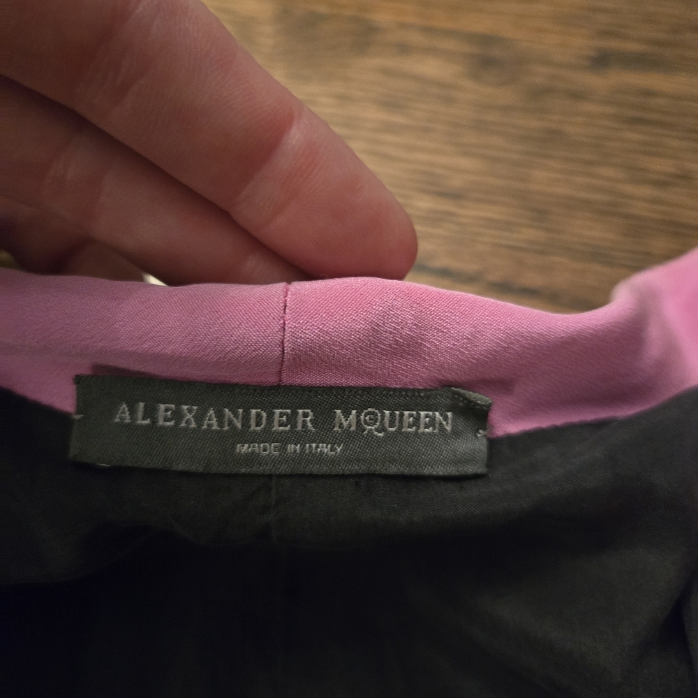 Alexander McQueen Vintage Little Black Dress - Picture 8 of 10